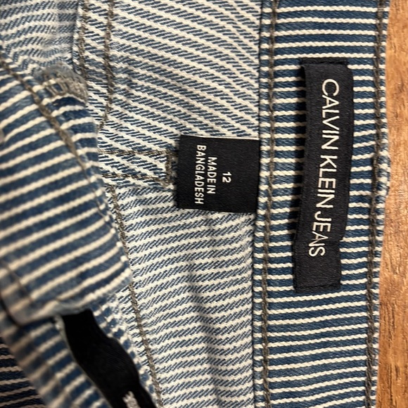 Calvin Klein Jean shorts. Never worn. - Picture 2 of 4